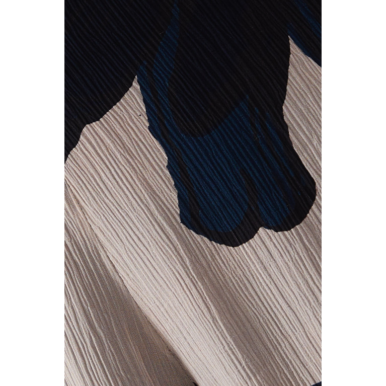 KoAi - Floral-print Wide-leg Pants in Chiffon