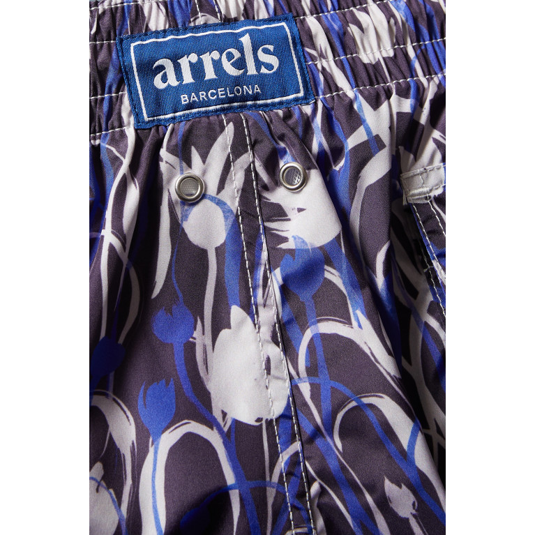 Arrels - Tulip Print Shorts in Nylon
