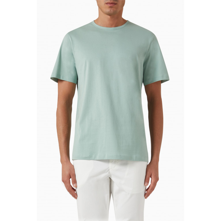 Theory - Precise T-shirt in Cotton Jersey Blue