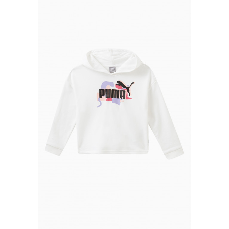 Puma - Logo Hoodie in Cotton-blend