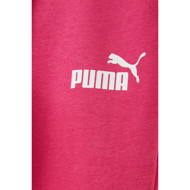 Puma - Colour-block Logo Sweatpants in Cotton-blend