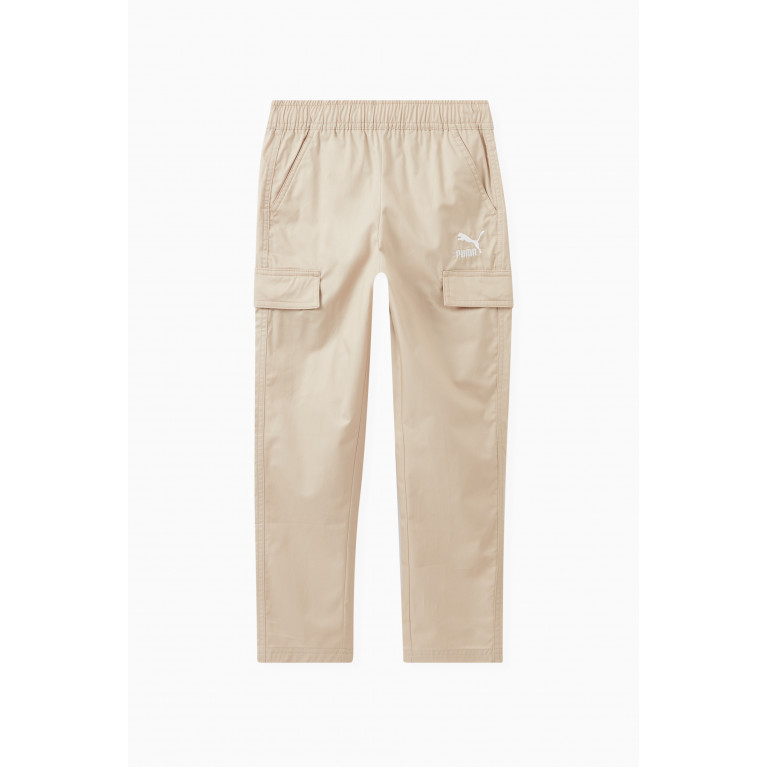 Puma - Logo-embroidered Chino Pants in Cotton