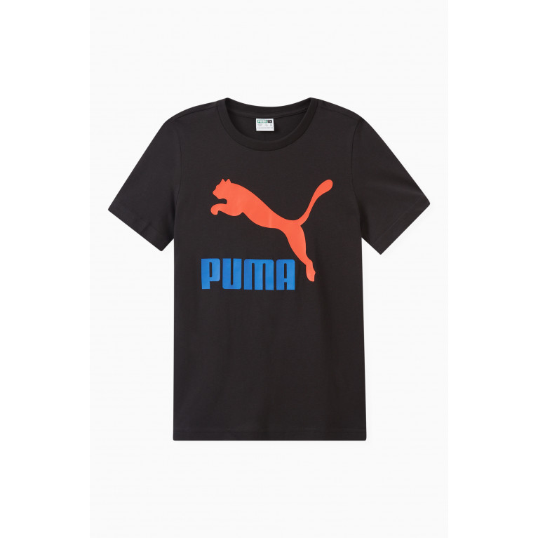 Puma - Logo T-shirt in Cotton