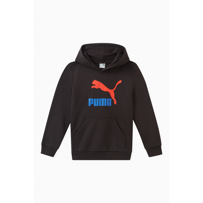 Puma - Logo Hoodie in Cotton-blend