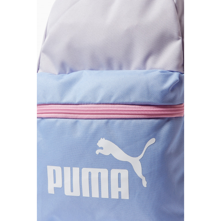 Puma - Logo Print Backpack in Nylon