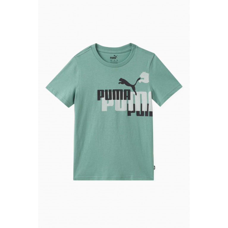 Puma - Logo-print T-shirt in Cotton