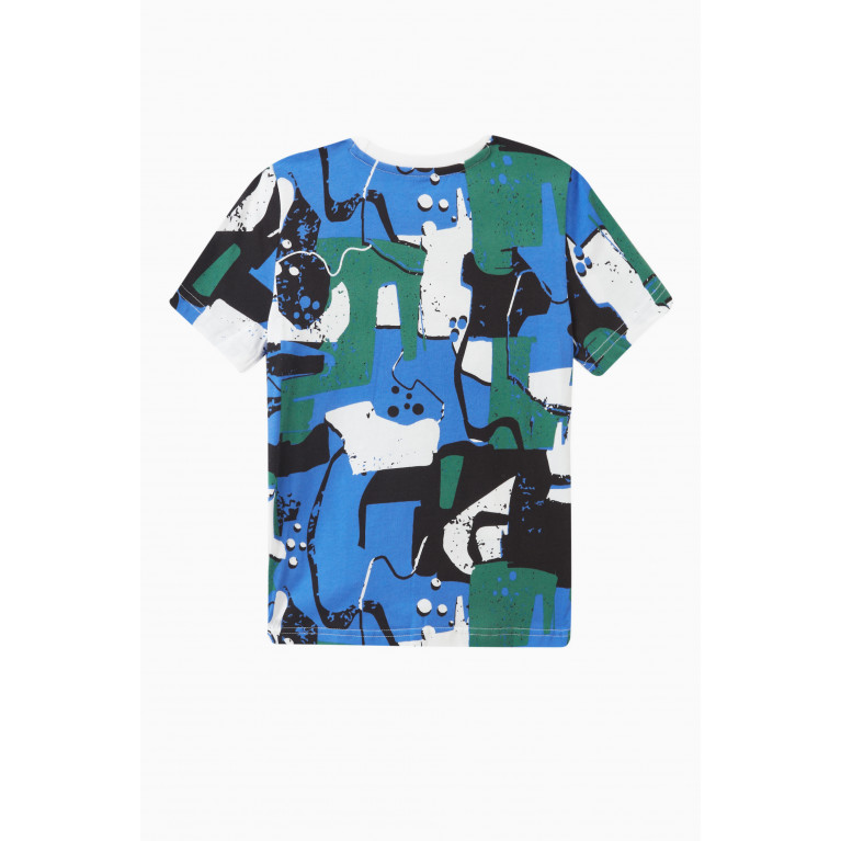 Puma - All-over Graphics T-shirt in Cotton