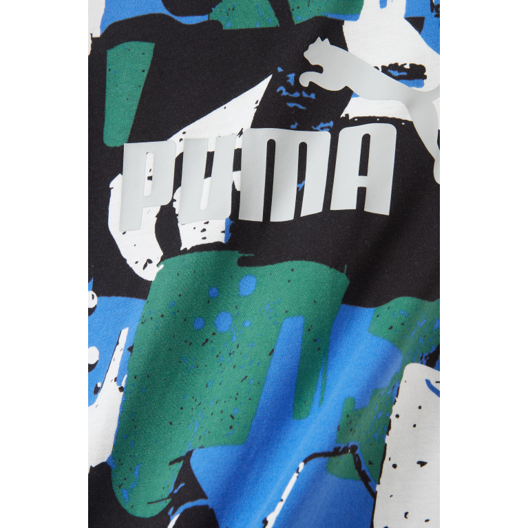 Puma - All-over Graphics T-shirt in Cotton