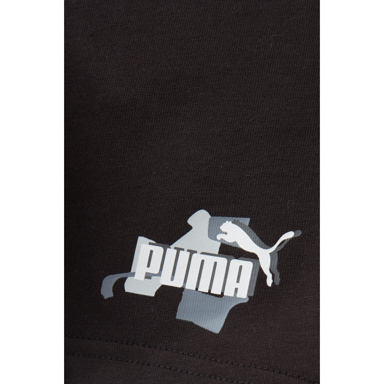 Puma - Logo Shorts in Cotton
