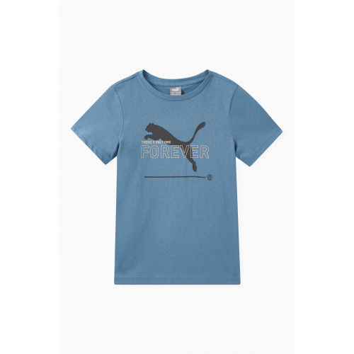 Puma - Essentials Logo-print T-shirt in Cotton