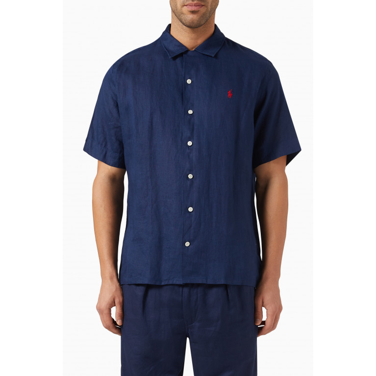 Polo Ralph Lauren - Short Sleeved Sport Shirt in Linen