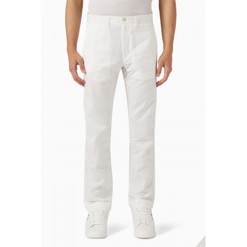 Polo Ralph Lauren - Straight-Fit Trousers in Linen Blend