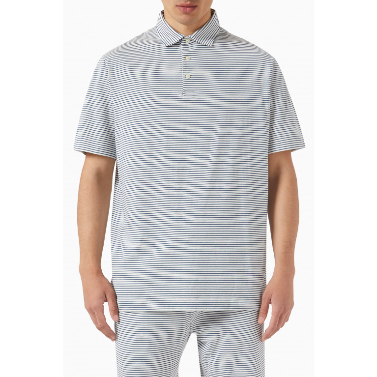 Polo Ralph Lauren - Striped Polo Shirt in Cotton Stretch