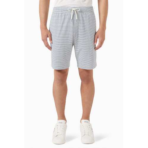 Polo Ralph Lauren - Athletic Striped Shorts in Cotton Jersey