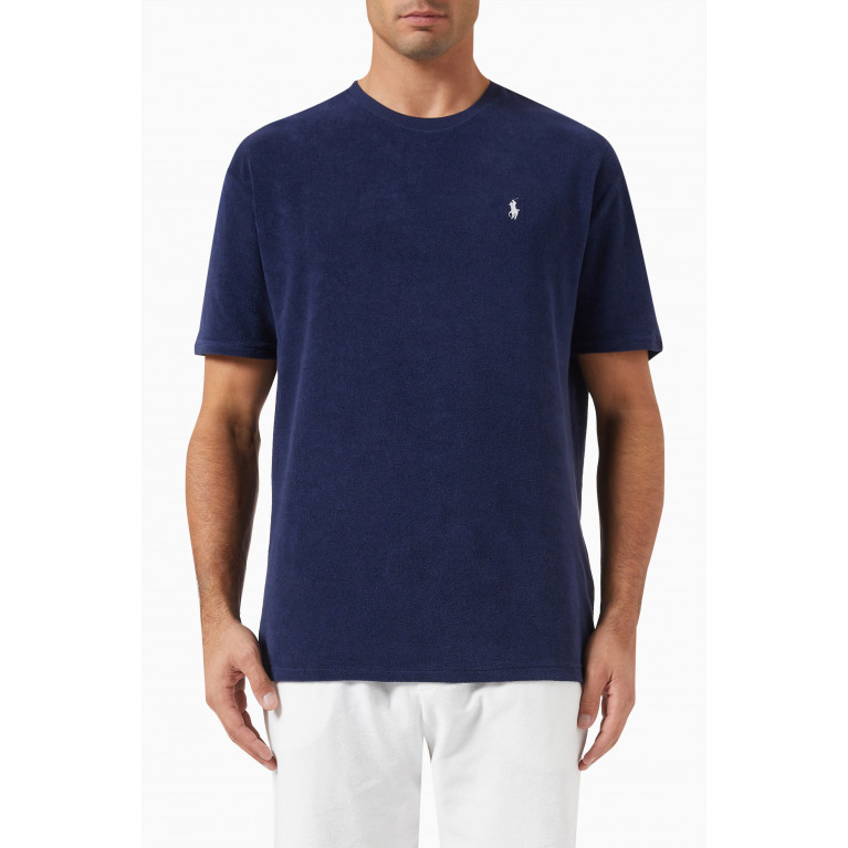 Polo Ralph Lauren - Short Sleeved Logo T-shirt in Cotton Blend
