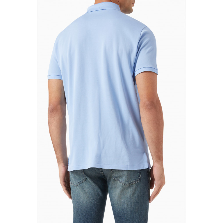 Polo Ralph Lauren - Short Sleeved Logo Polo Shirt in Cotton Stretch