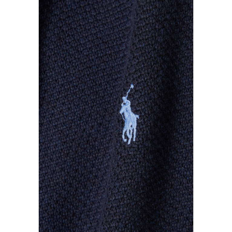 Polo Ralph Lauren - Logo Hoodie in Knit Cotton