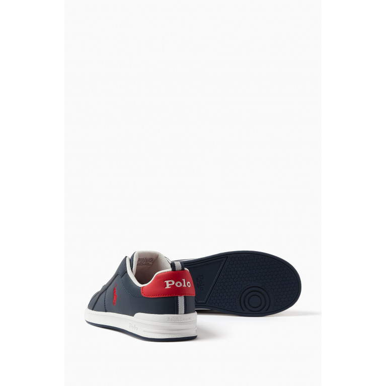 Polo Ralph Lauren - Heritage Court II Slip On Sneakers in Faux Leather