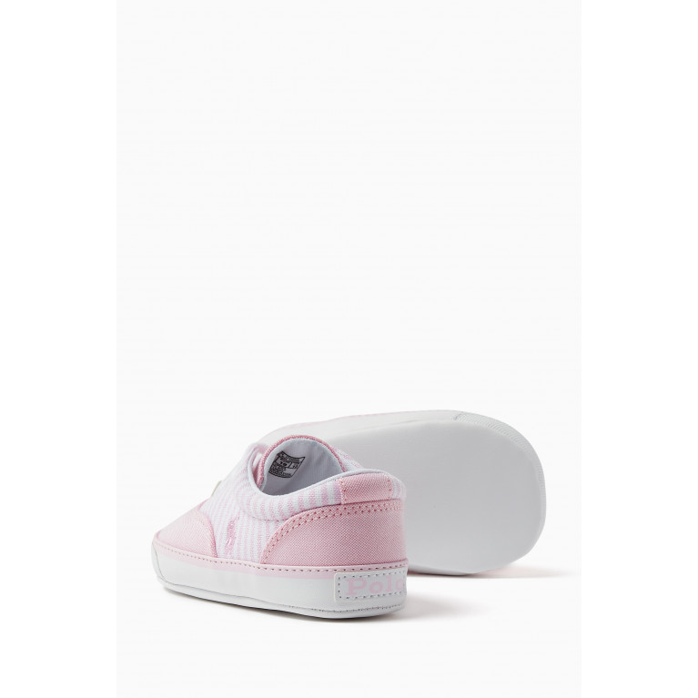 Polo Ralph Lauren - Keaton Layette Lace-up Sneakers in Canvas