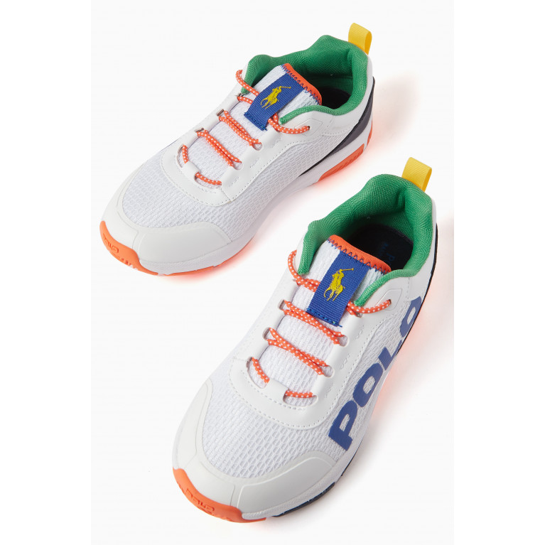 Polo Ralph Lauren - Tech Racer Sneakers in Leather and Mesh