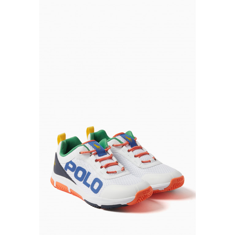 Polo Ralph Lauren - Tech Racer Sneakers in Leather and Mesh