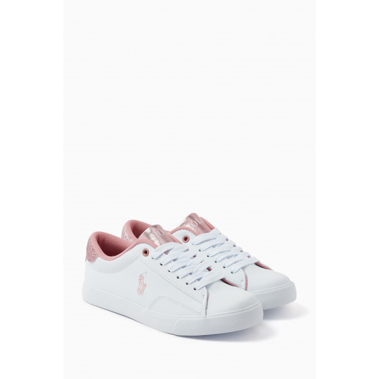 Polo Ralph Lauren - Theron V Sneakers in Faux Leather