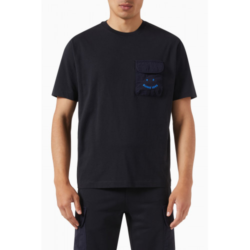 PS Paul Smith - Happy Cargo T-shirt in Cotton & Nylon