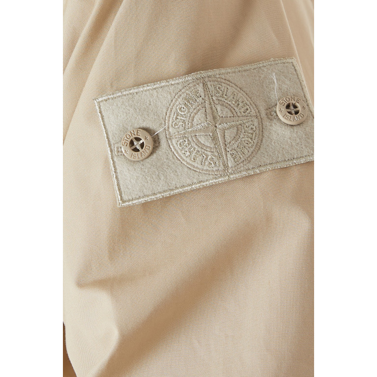 Stone Island - Compass Logo Patch Jacket in Cotton