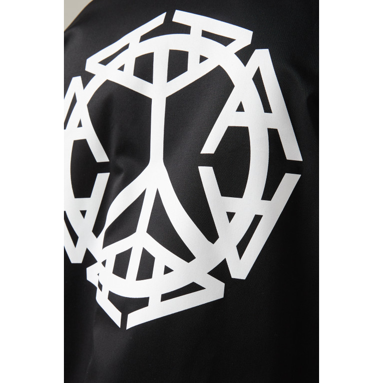 1017 ALYX 9SM - Peace Sign Graphic Print Jacket in Cotton