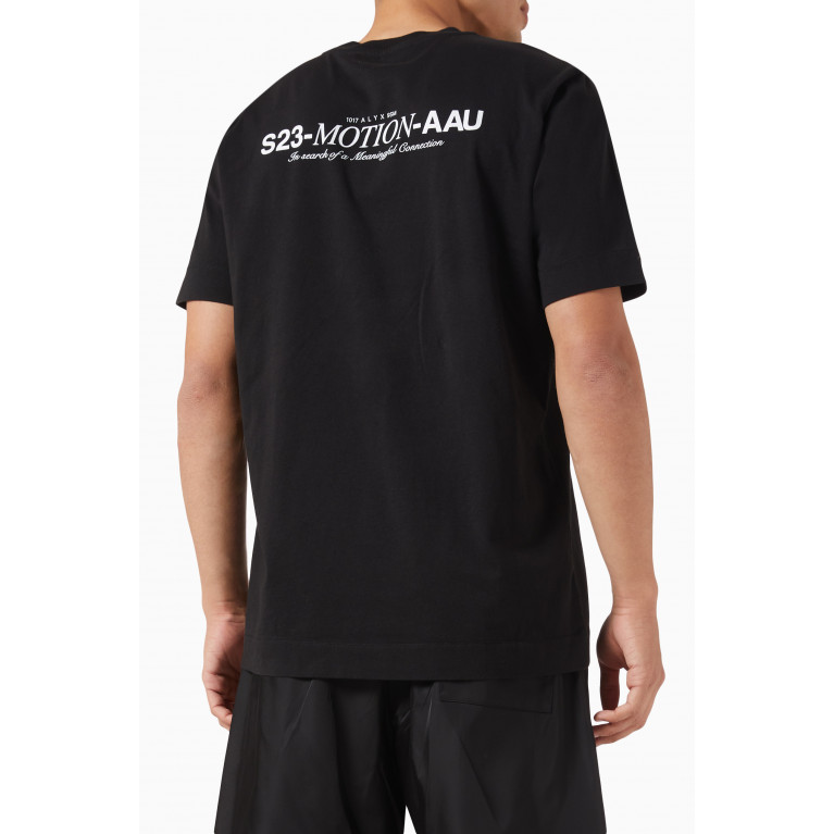 1017 ALYX 9SM - Graphic Logo T-Shirt in Cotton