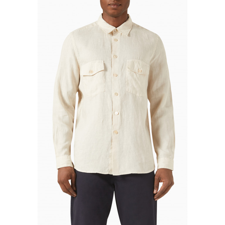 PS Paul Smith - Regular Fit Shirt in Linen