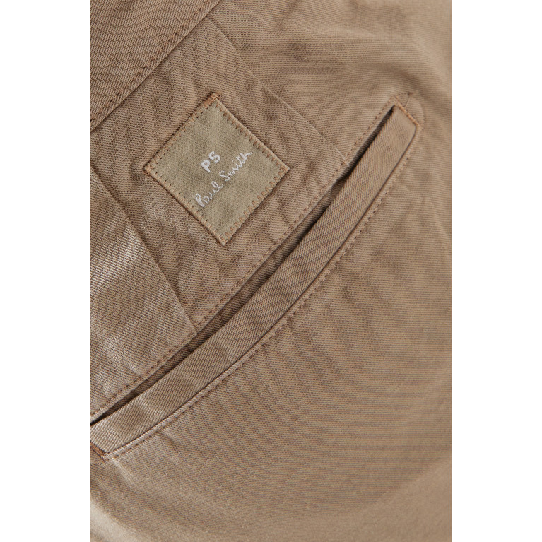 PS Paul Smith - Mid-fit Trousers in Cotton-linen Blend