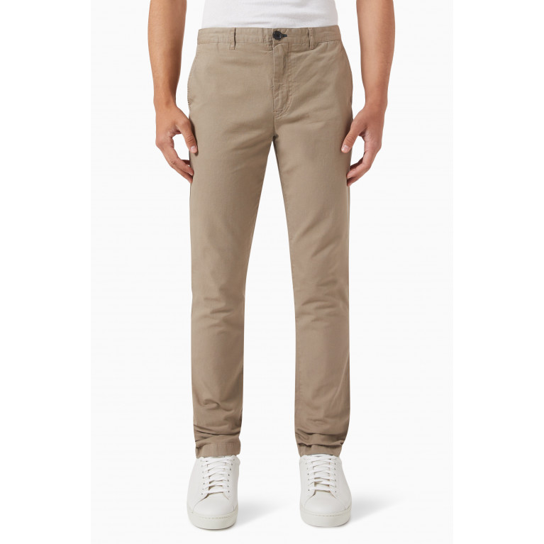 PS Paul Smith - Mid-fit Trousers in Cotton-linen Blend