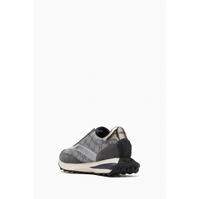 Karl Lagerfeld - Zone Insignia Sneakers in Leather