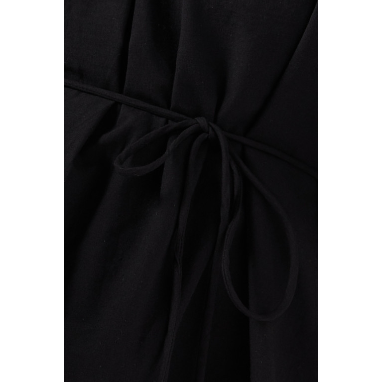 Minkpink - Starling Mini Dress in Cotton Blend Black