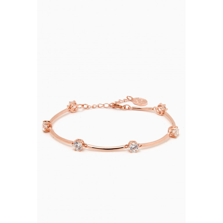 Swarovski - Constella Crystal Bracelet in Rose Gold-plated Metal