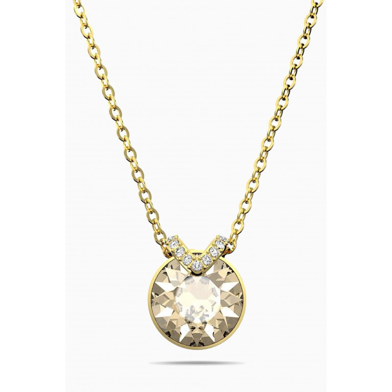Swarovski - Bella V Crystal Necklace in Gold-plated Metal