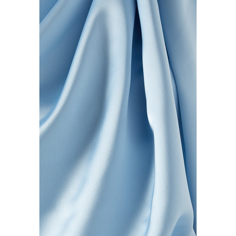 Özgür Masur - One-shoulder Embellished Gown in Satin