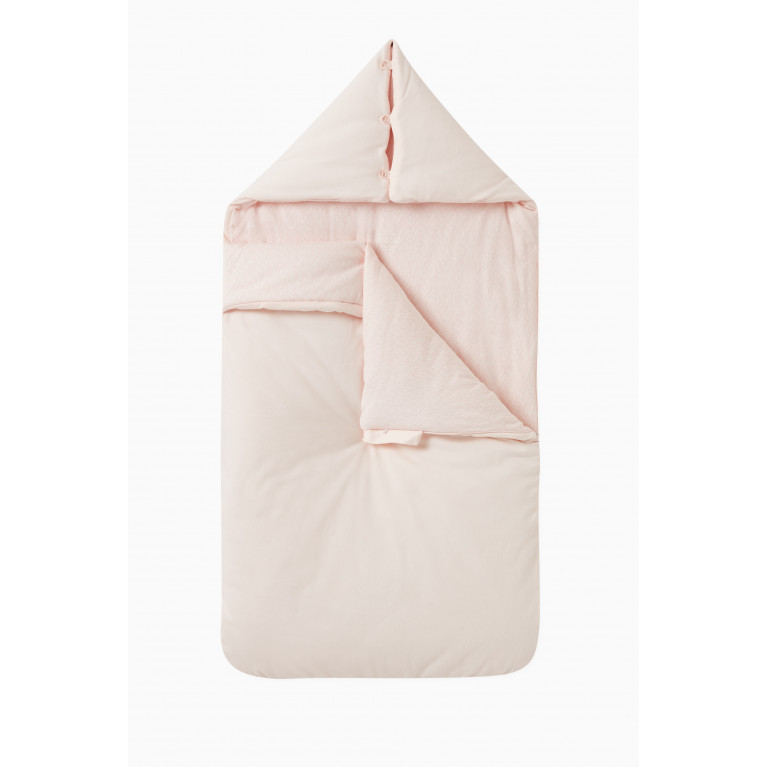 Michael Kors Kids - All-over Logo Print Sleeping Bag in Cotton
