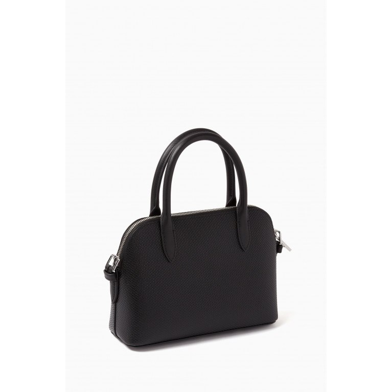Lacoste - Chantaco Top Handle Bag in Piqué Leather
