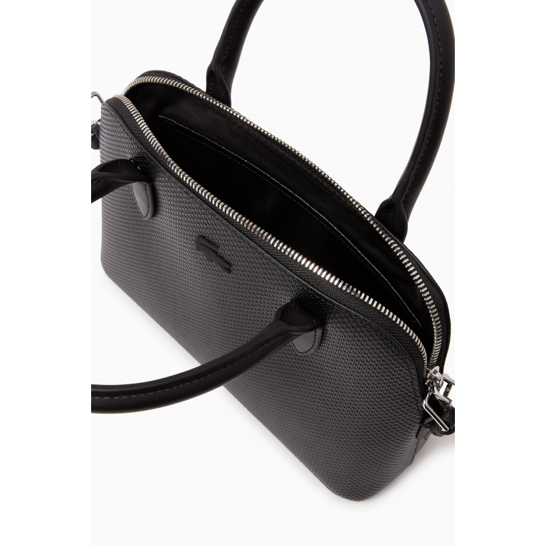 Lacoste - Chantaco Top Handle Bag in Piqué Leather