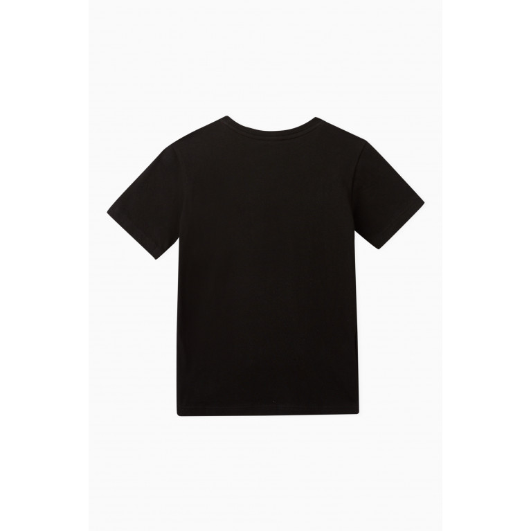 Lacoste - Logo T-Shirt in Cotton Jersey Black