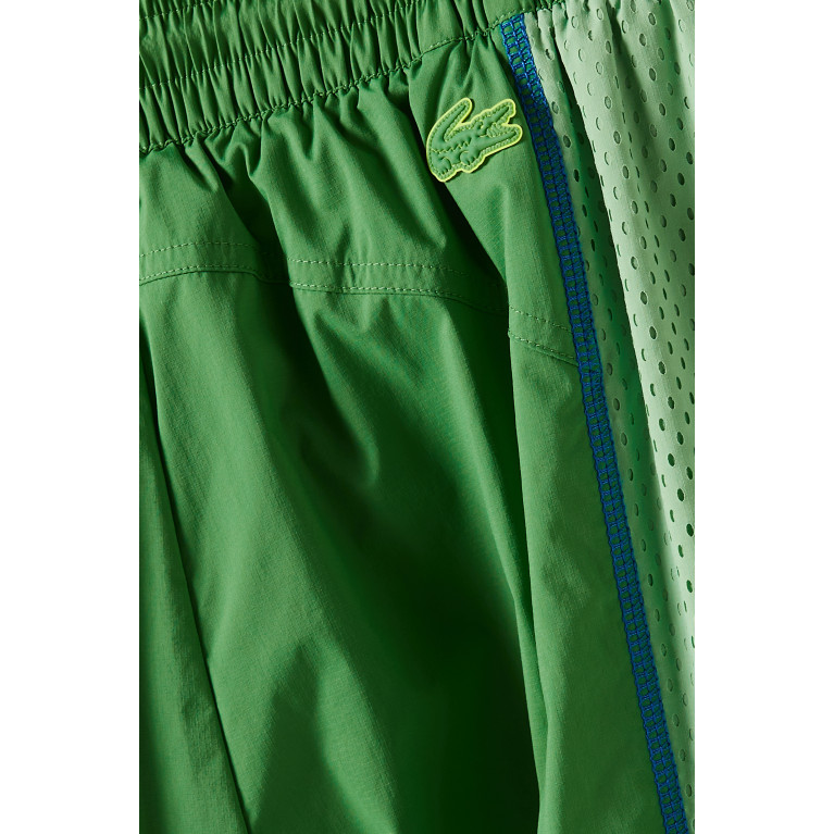 Lacoste - Perforated-effect Track Pants in Technical Fabric