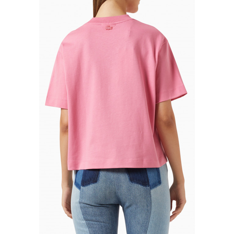 Lacoste - Oversized T-shirt in Jersey