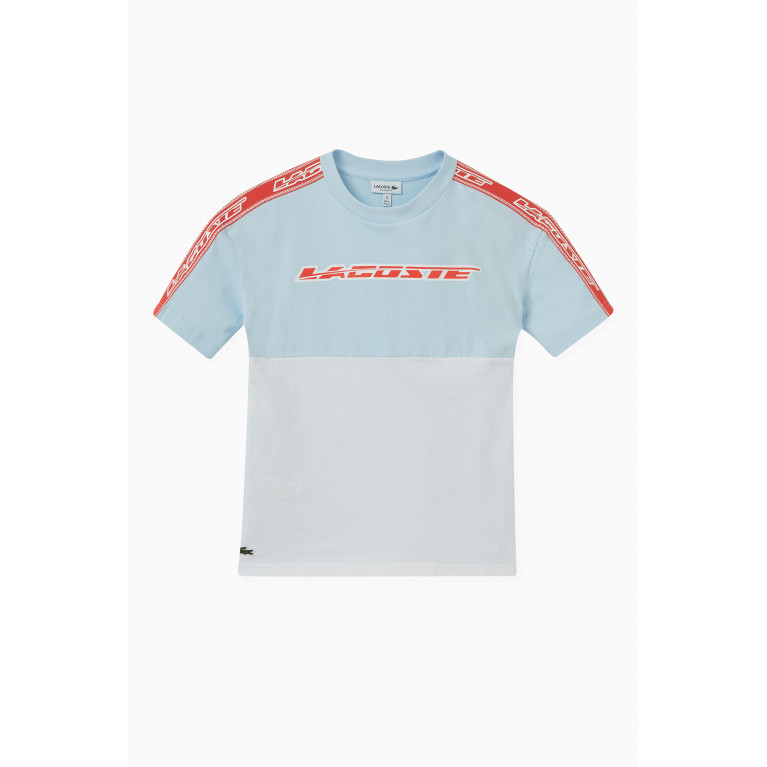 Lacoste - Colourblocked Logo T-shirt in Cotton Jersey