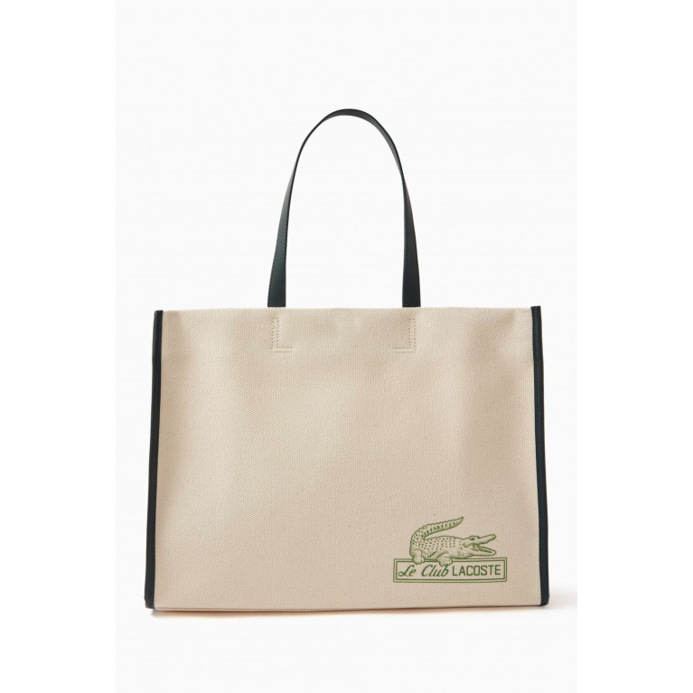 Lacoste - Heritage Top Handle Tote Bag in Canvas