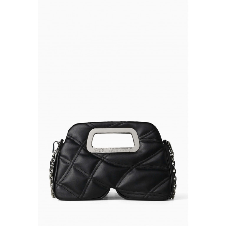 Karl Lagerfeld - Small K/Kloud Quilted Top Handle Bag in PU