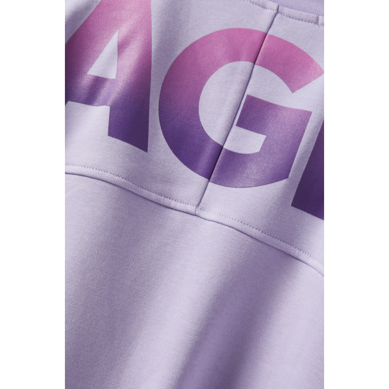 Karl Lagerfeld - Logo Lettering Sweatshirt in Organic Cotton