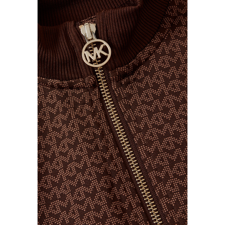 Michael Kors Kids - Monogram Jacket in Polyester-blend