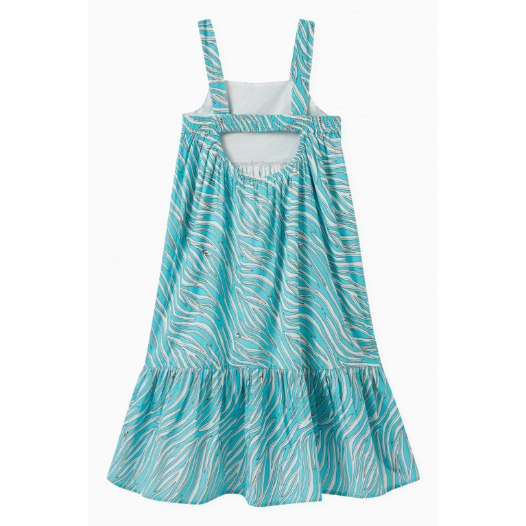 Michael Kors Kids - Printed Sleeveless Dress in Cotton